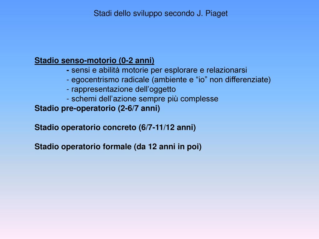 La consapevolezza dell